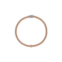 Bracciale Fope Donna Prima in Oro rosa Diamante 0.07 Ct 74608BX_BB_R_XBX_00M - 74608BX_BB_R_XBX_00M